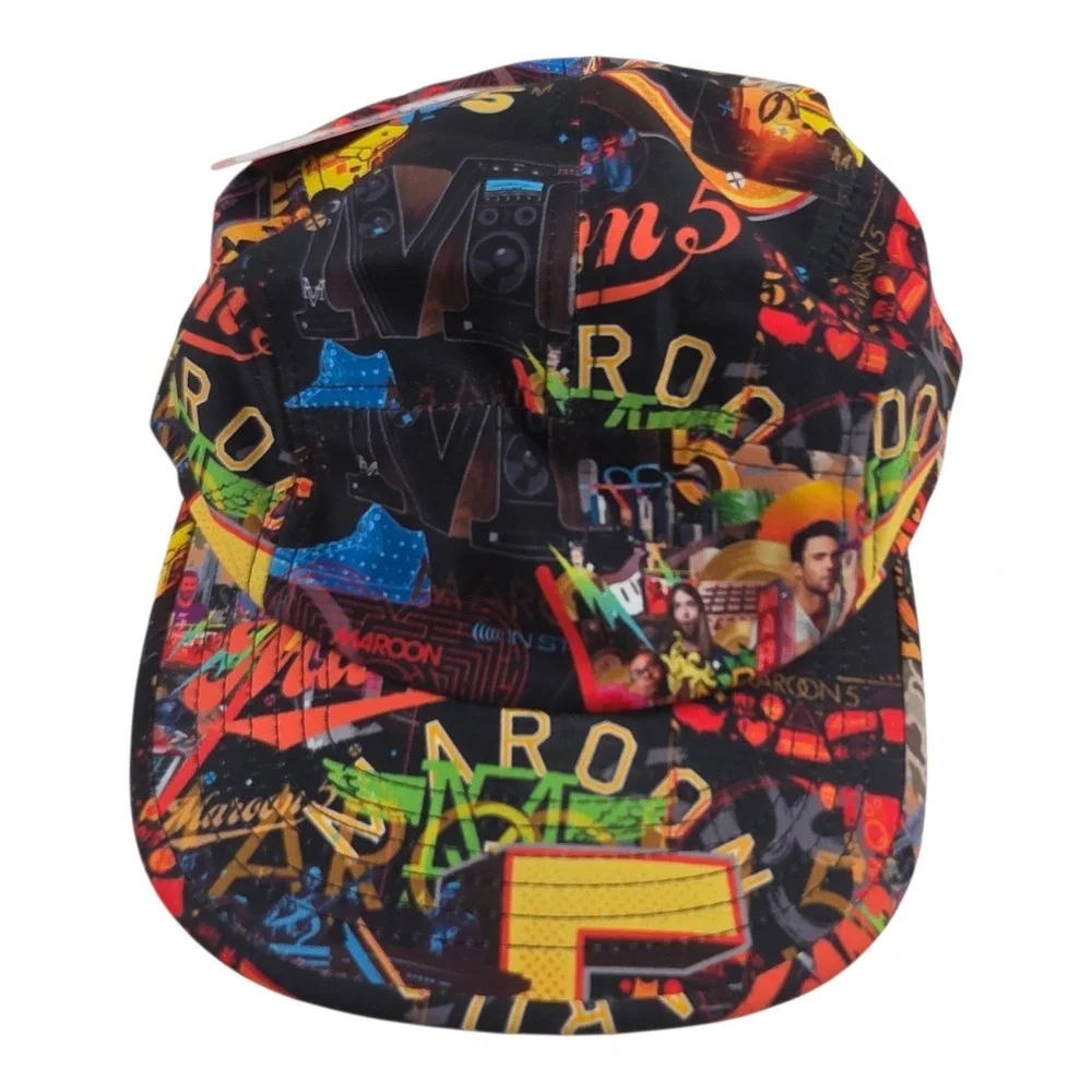 Maroon 5 Messenger Bag and All Over Print Hat Set Concert Merch Live Nation